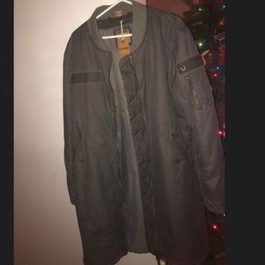 True religion men’s bomber long jacket BRAND NEW